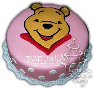 Dětské dorty – dort medvídek d05