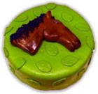Dorty zvířátka – dort koňská hlava z18