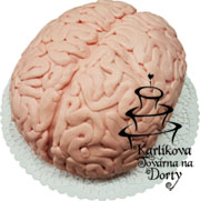 Speciální dorty – dort mozek X35