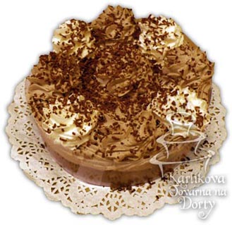 Šlehačkové dorty – dort batul harlekýn w09