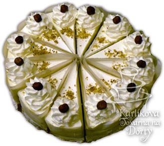 Šlehačkové dorty – dort jadran w08