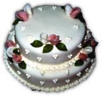 Svatební dorty – patrový dort s24